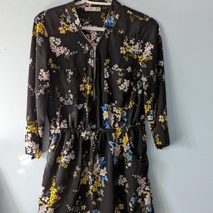 Floral romper - women medium
